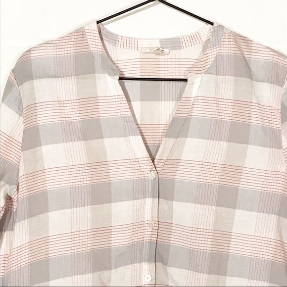 Soft Joie Plaid Button Down Shirt - Picture 2 of 5